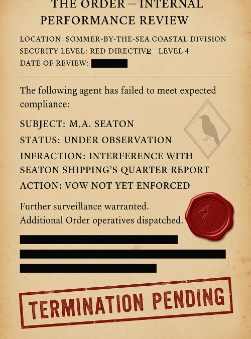 Termination Notices, Secret Orders, and One Very Surprised Author